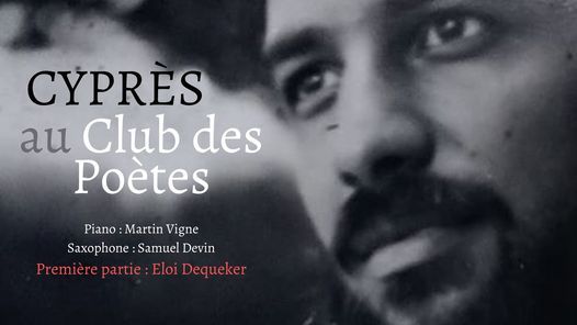 Les trois ans de Cyprès au Club des Poètes., Club des Poètes, Paris, 9  December 2021