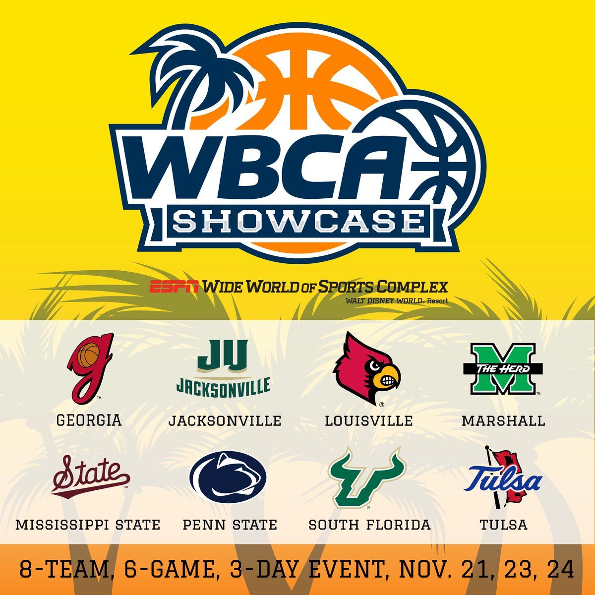 WBCA Showcase - Session 3 (USF vs Louisville, Jacksonville vs MSU)