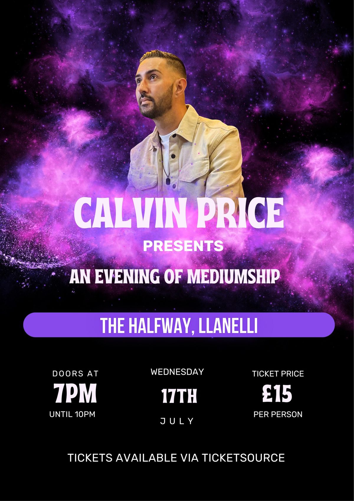 An Evening Of Mediumship with Calvin Price 