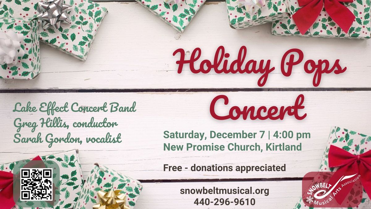 Lake Effect Concert Band: Holiday Pops Concert