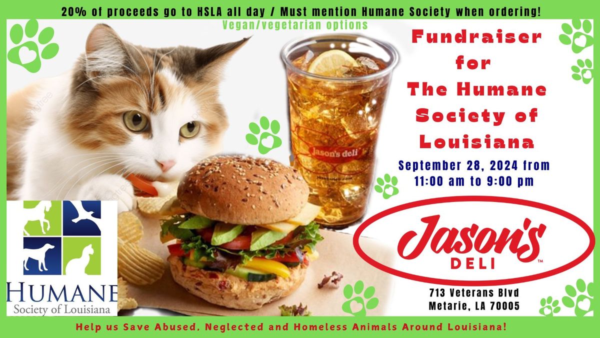 "Say Our Name" Fundraiser at Jason's Deli!