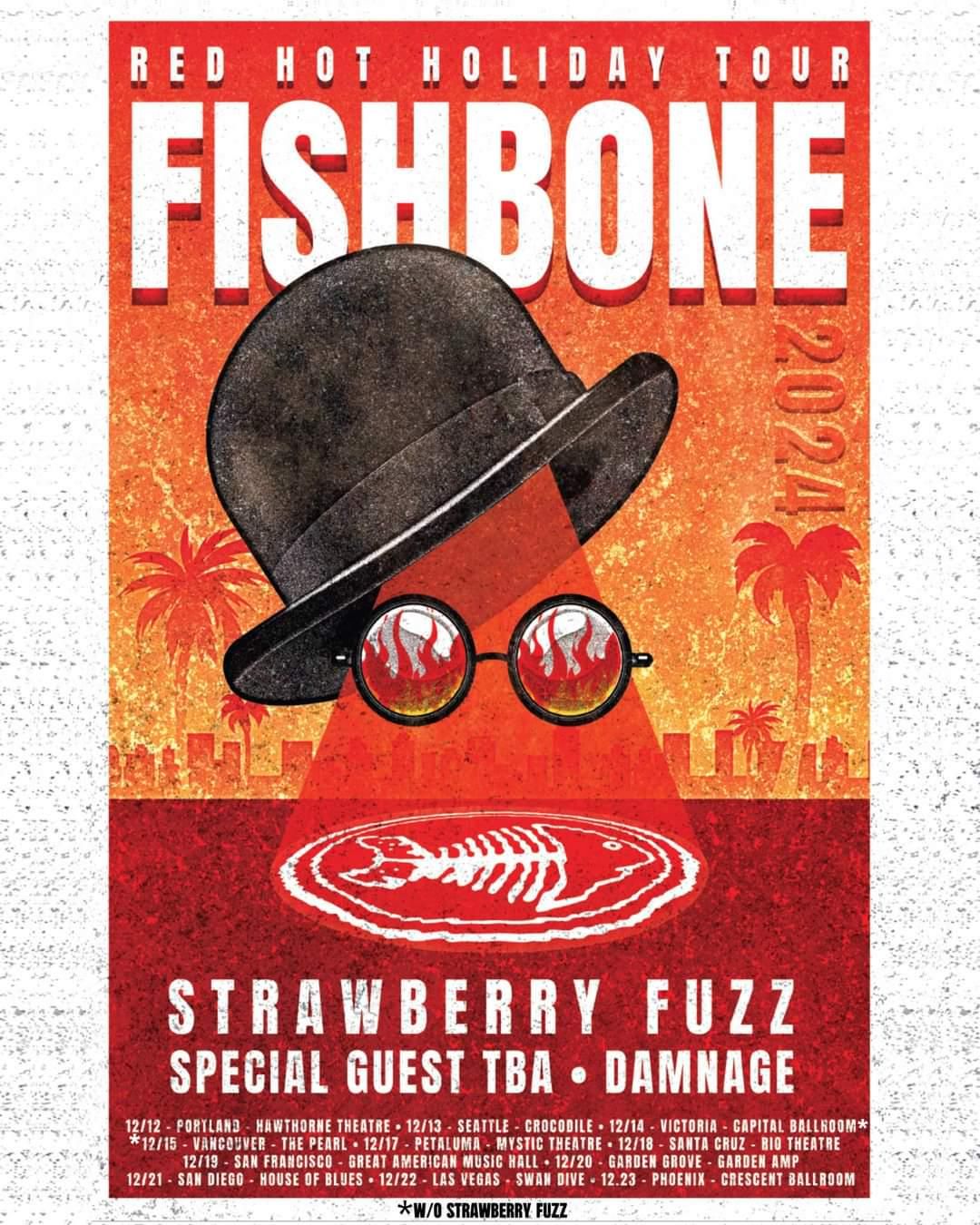 Fishbone with Strawberry Fuzz