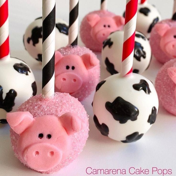 Mommy & Me Farm Animal Cakepops Class