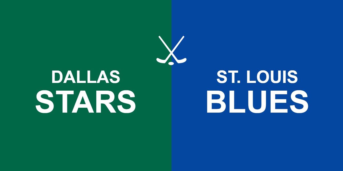 St. Louis Blues at Dallas Stars Tickets