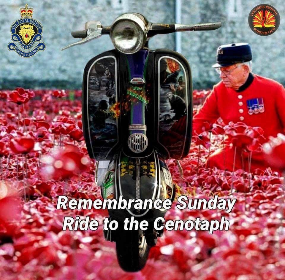 Remembrance Sunday, Ride to the Cenotaph 