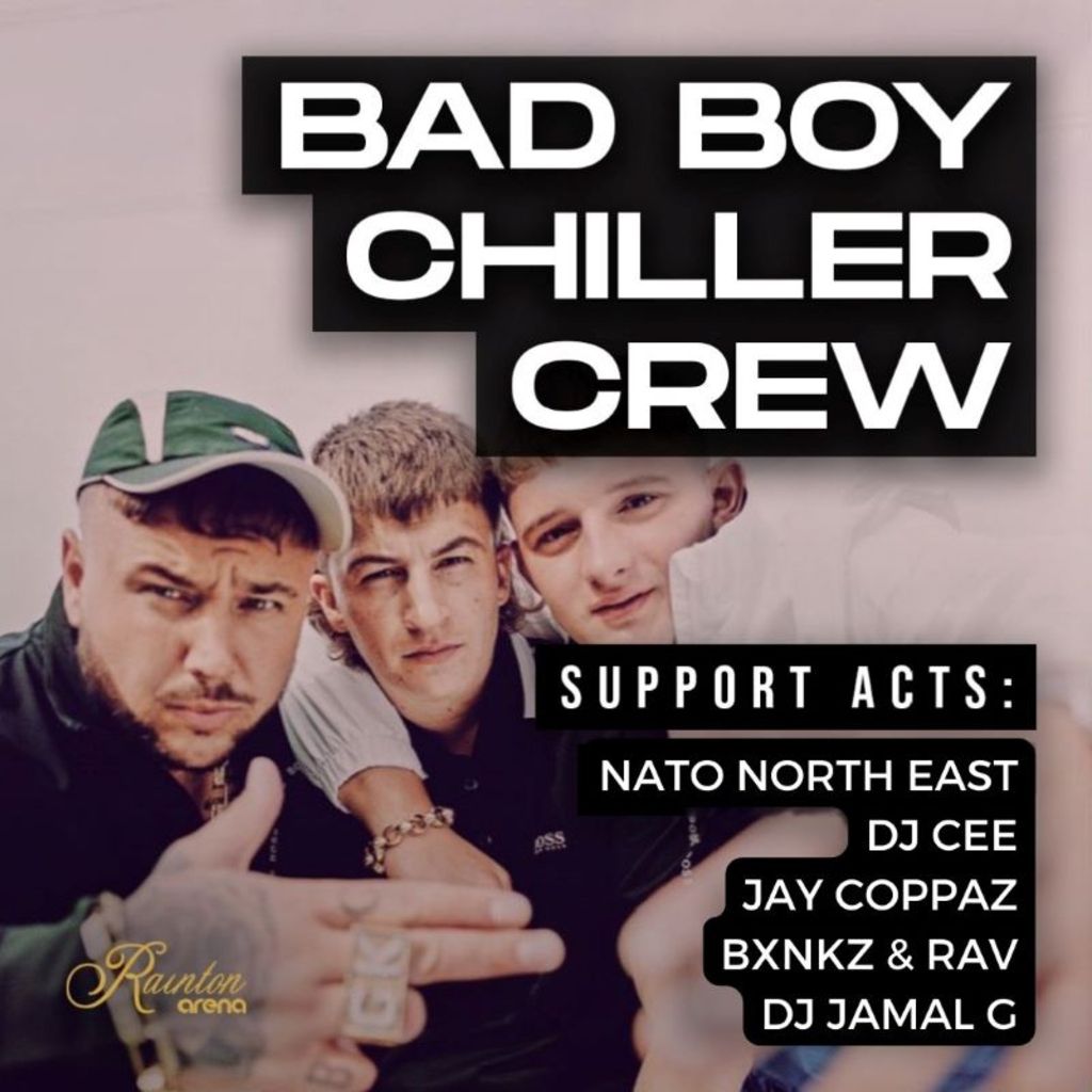 Bad Boy Chiller Crew Tickets, Rainton Arena, Durham, 26 March 2022
