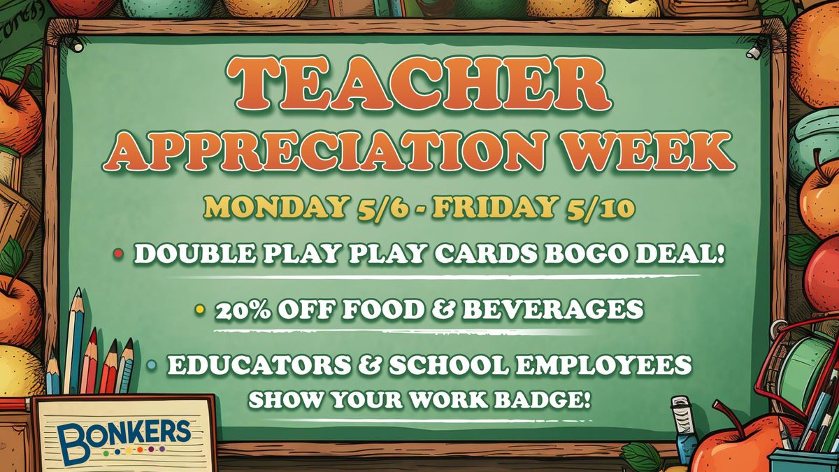 ?? Teacher Appreciation Week Special! ??