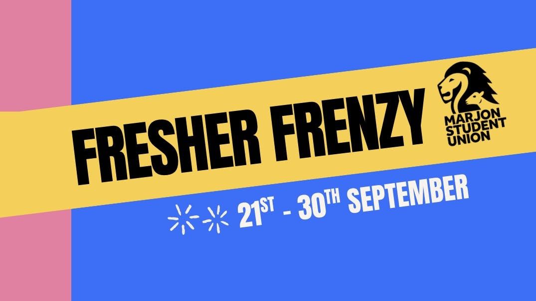Marjon Student Union Freshers Frenzy Festival Pass 2025