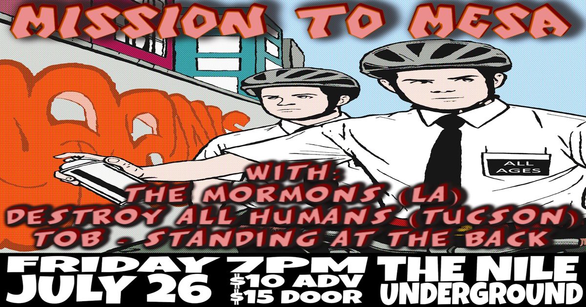The Mormons - Destroy All Humans - TOB - Standing At The Back