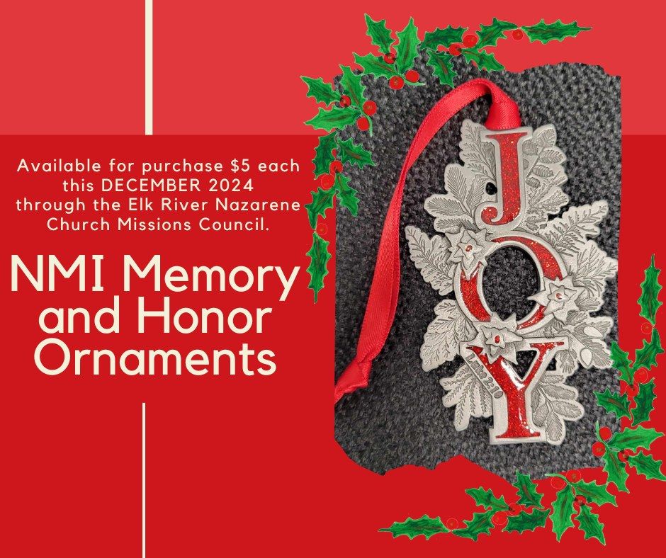 NMI Memory & Honor Tree Ornaments