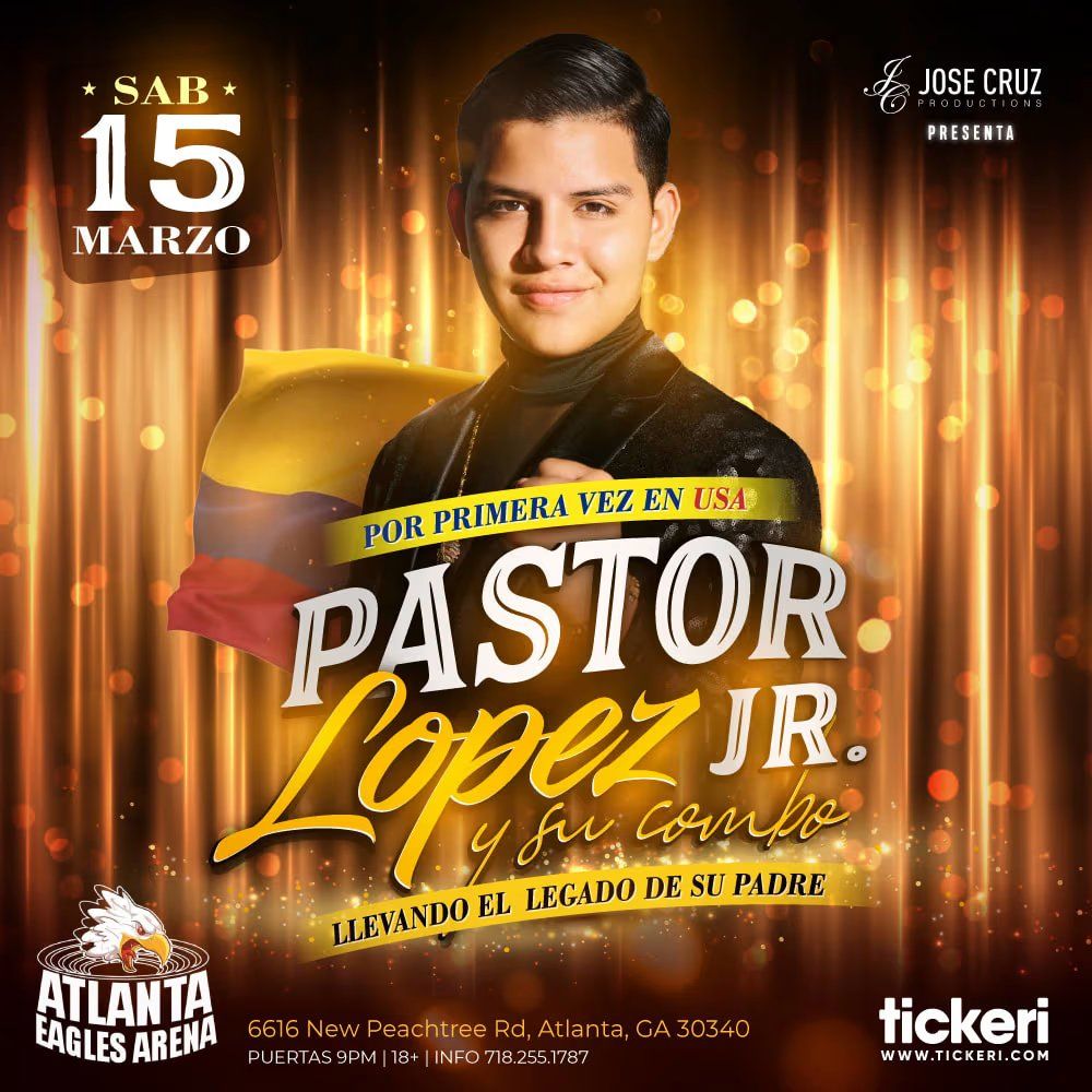 PASTOR LOPEZ JR. Y SU COMBO EN VIVO EN ATLANTA