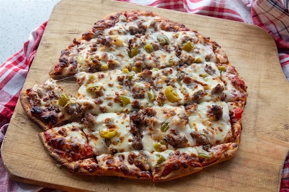 Chicago Tavern Style Pizza Father's Day Cooking Class