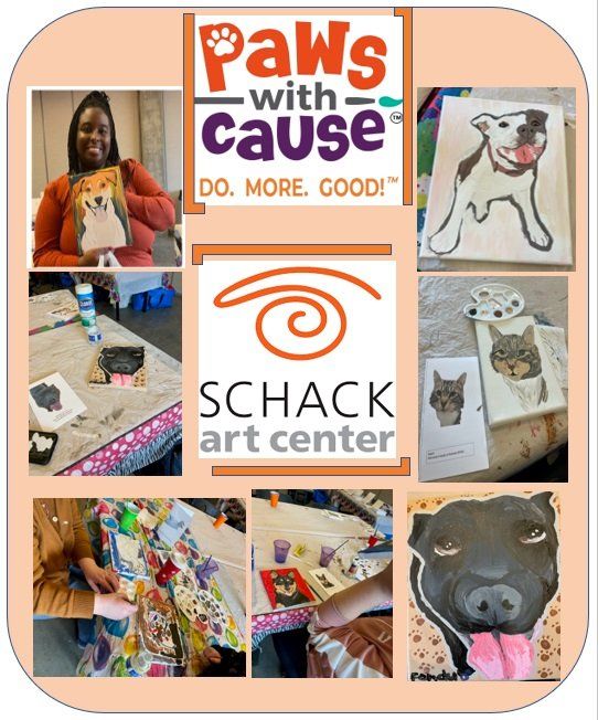 Paint With Us At The Schack Art Center