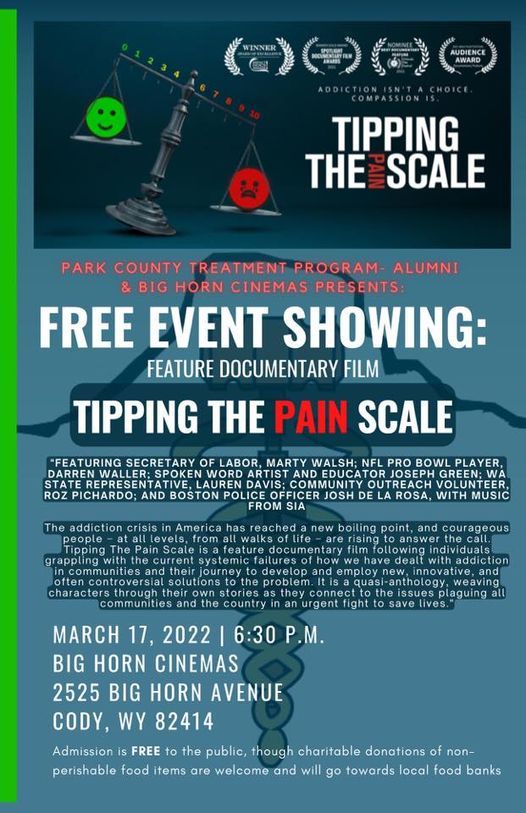 Tipping the Pain Scale - Free Event