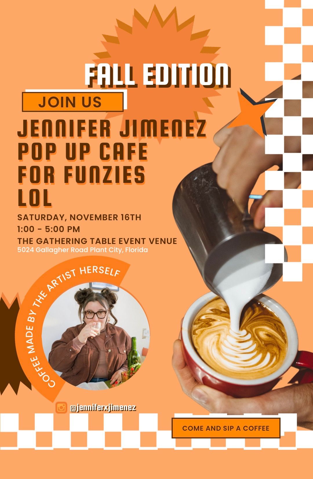 Jennifer Jimenez Cafe Pop-Up: Thanksgiving Edition