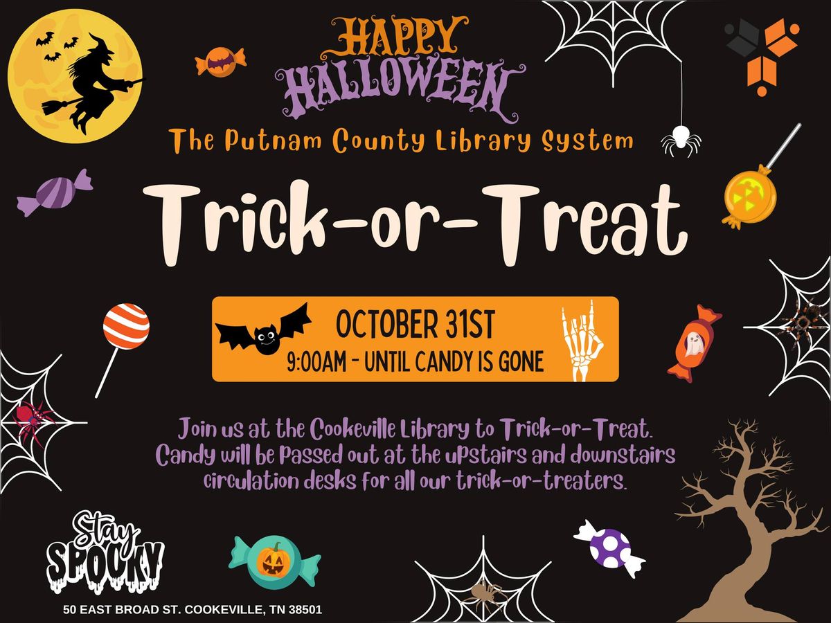 Trick-or-Treat at the Library