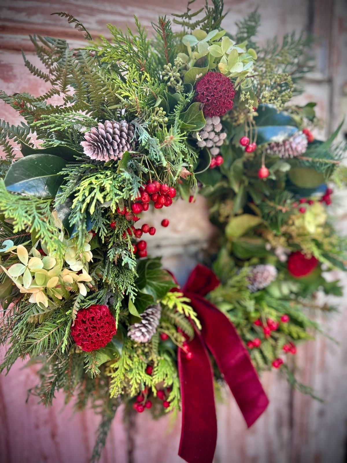 Festive wreath workshop - With Ali from Meadow Heaven 