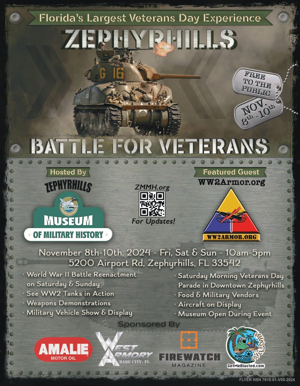 Zephyrhills Battle for Veterans