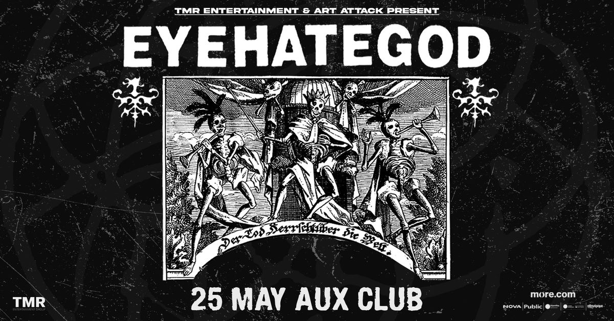 EYEHATEGOD (US) LIVE IN ATHENS - 25.05 - AUX CLUB