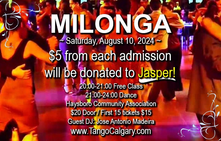 Calgary Milonga with Free Class