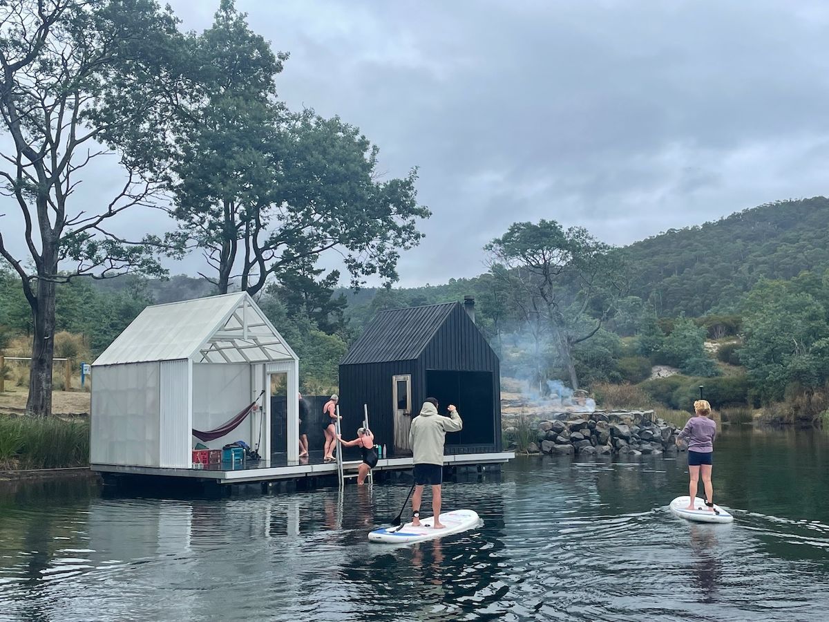 Solstice Sunset SUP and Sauna - Lake Derby