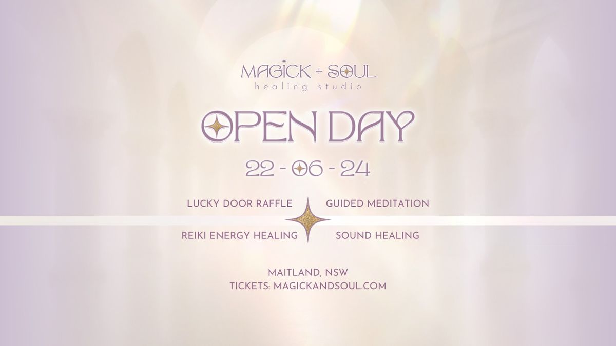 Magick + Soul | Healing Studio OPEN DAY