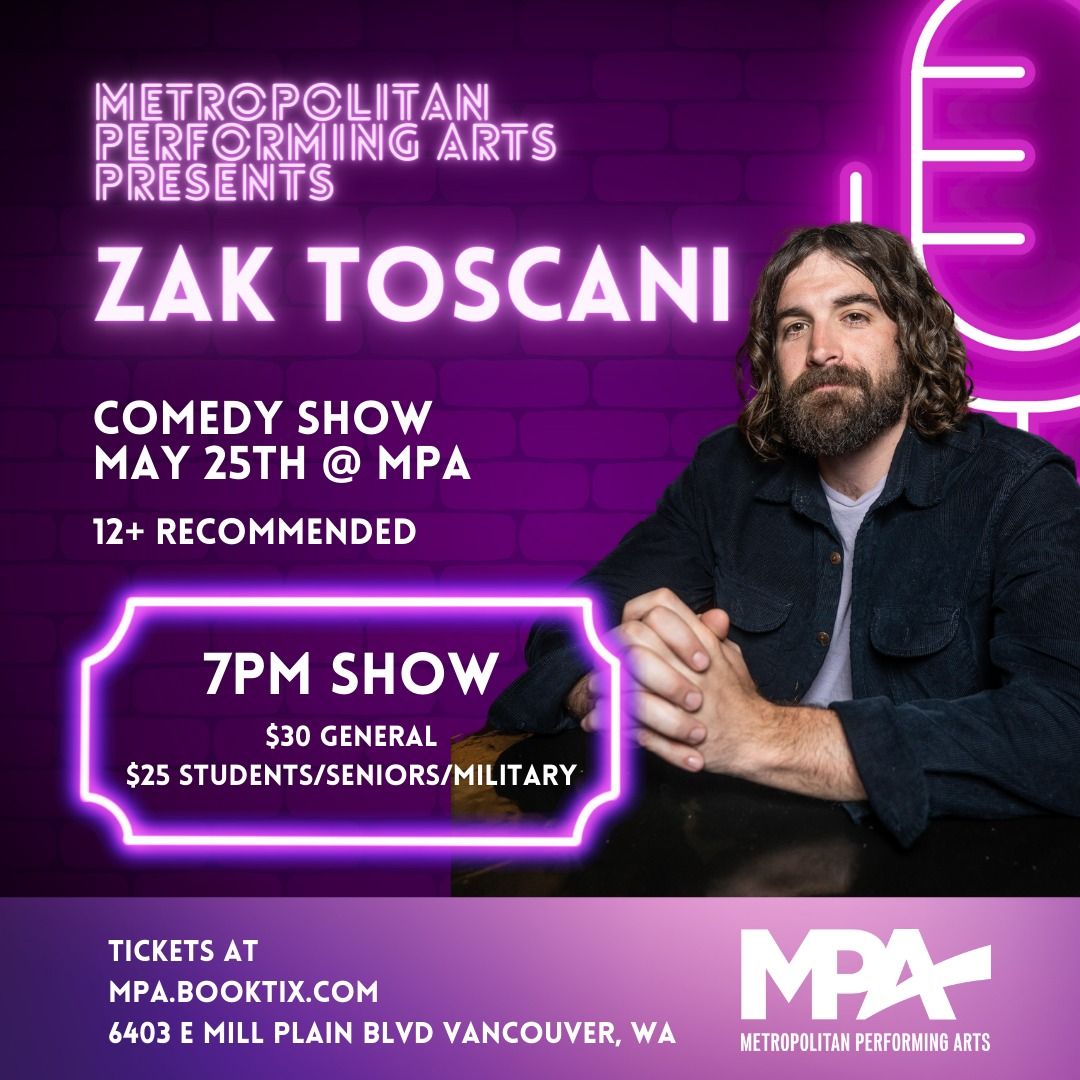 MPA Presents: Zak Toscani