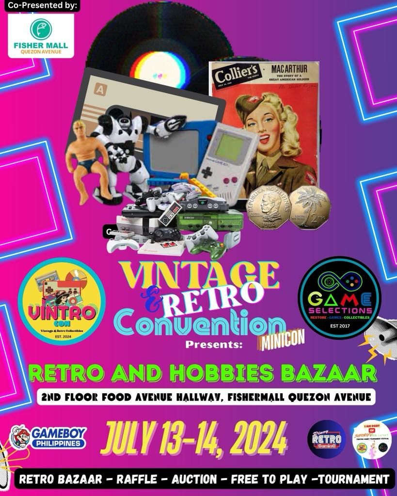 Vintage and Retro Convention Vintron: Retro and Hobbies Bazaar