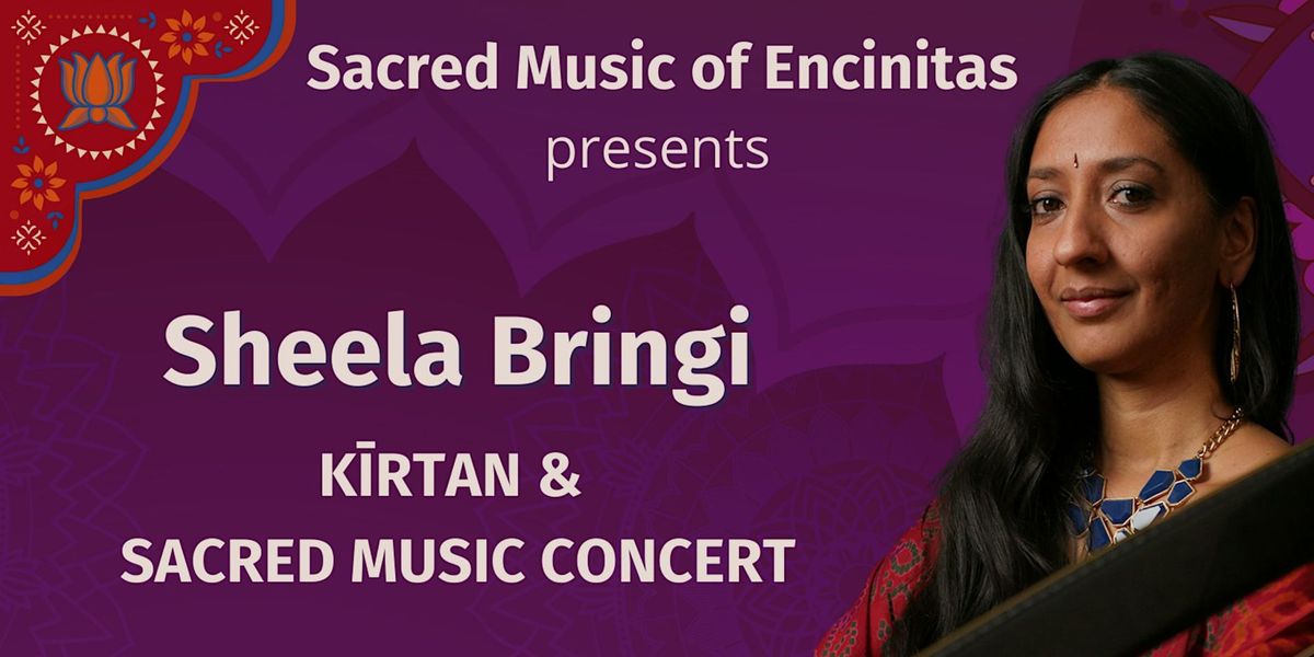 Kirtan & Sacred Music Concert with Sheela Bringi