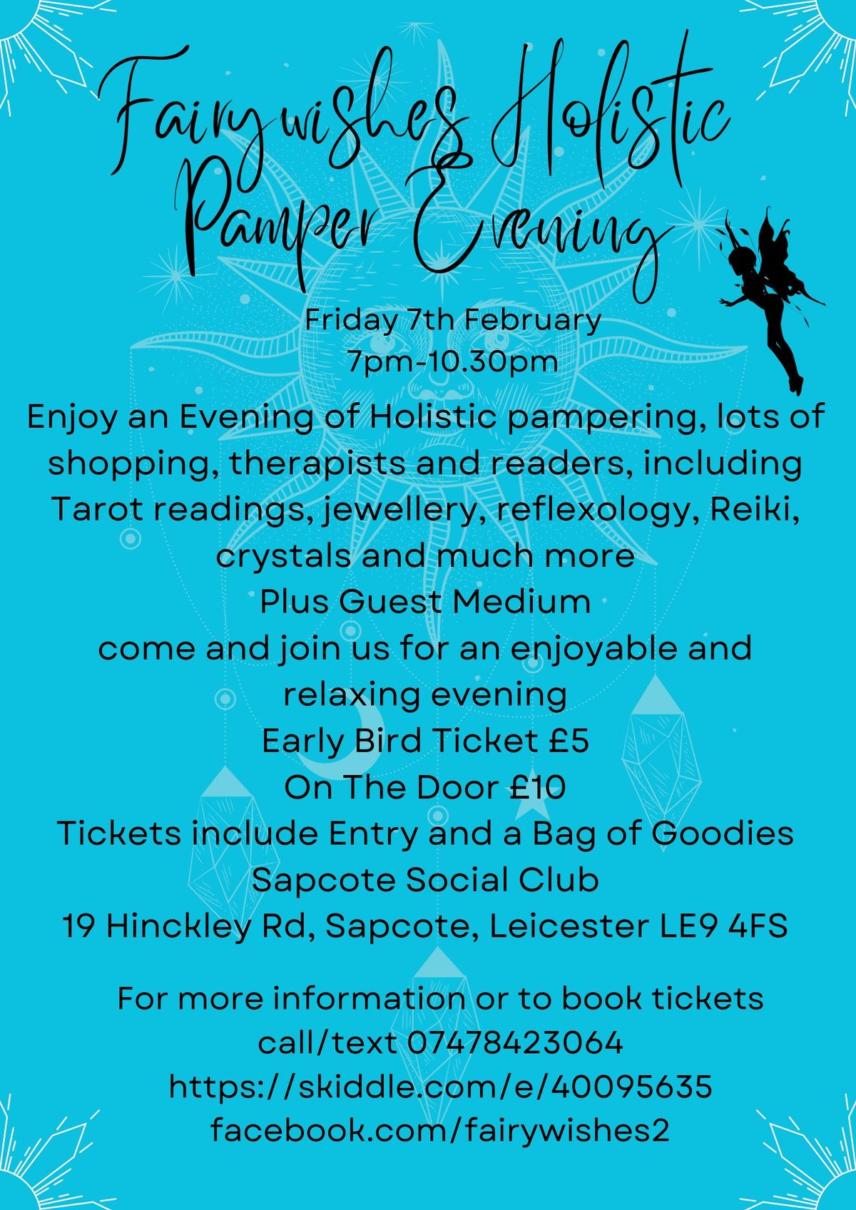 Fairywishes Holistic Pamper Evening