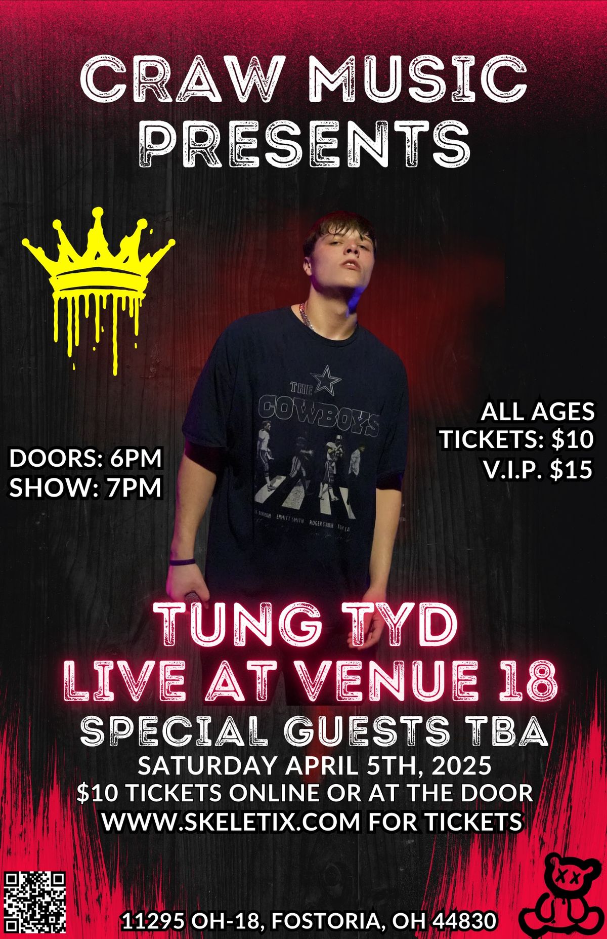 Tung Tyd LIVE at Venue 18