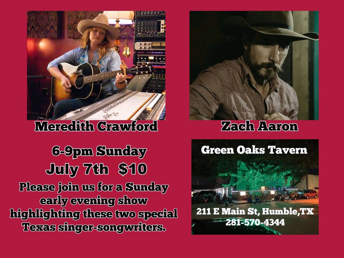 Meredith Crawford and Zach Aaron at Green Oaks Tavern 