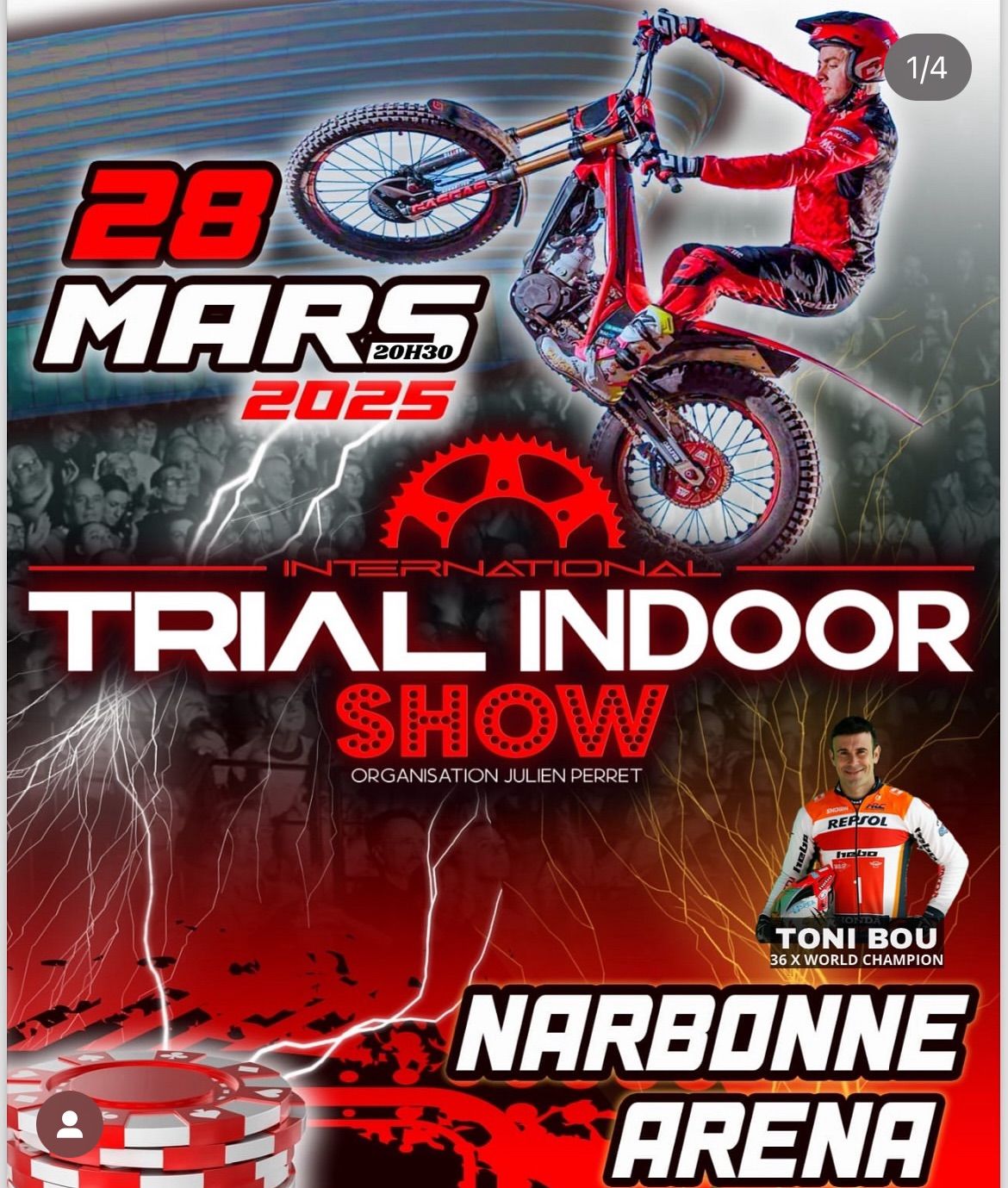 Trial Indoor Show NARBONNE ARENA