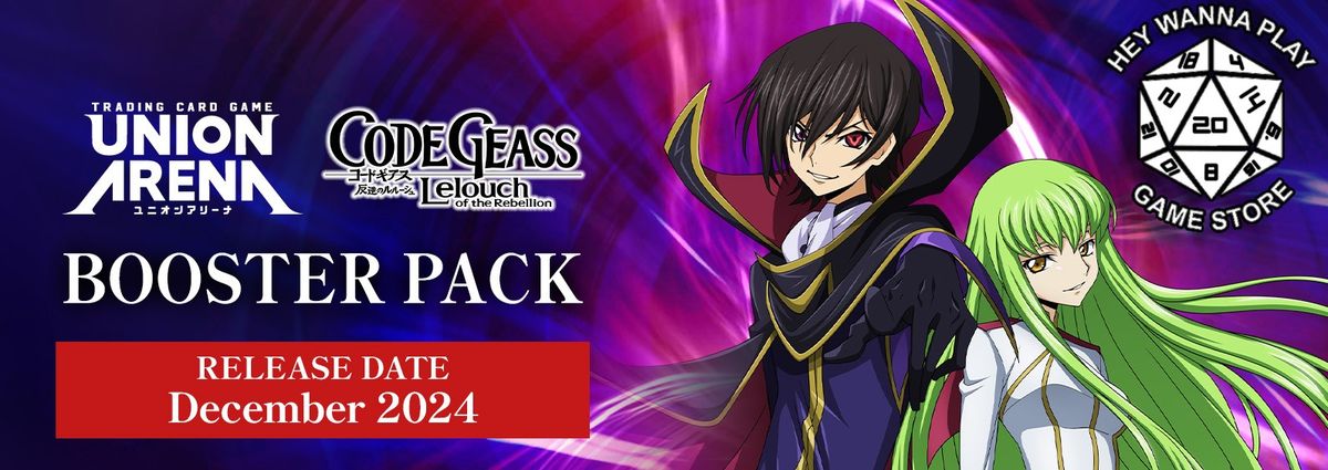 UNION ARENA CODE GEASS: Lelouch of the Rebellion [UE04BT] Release Event