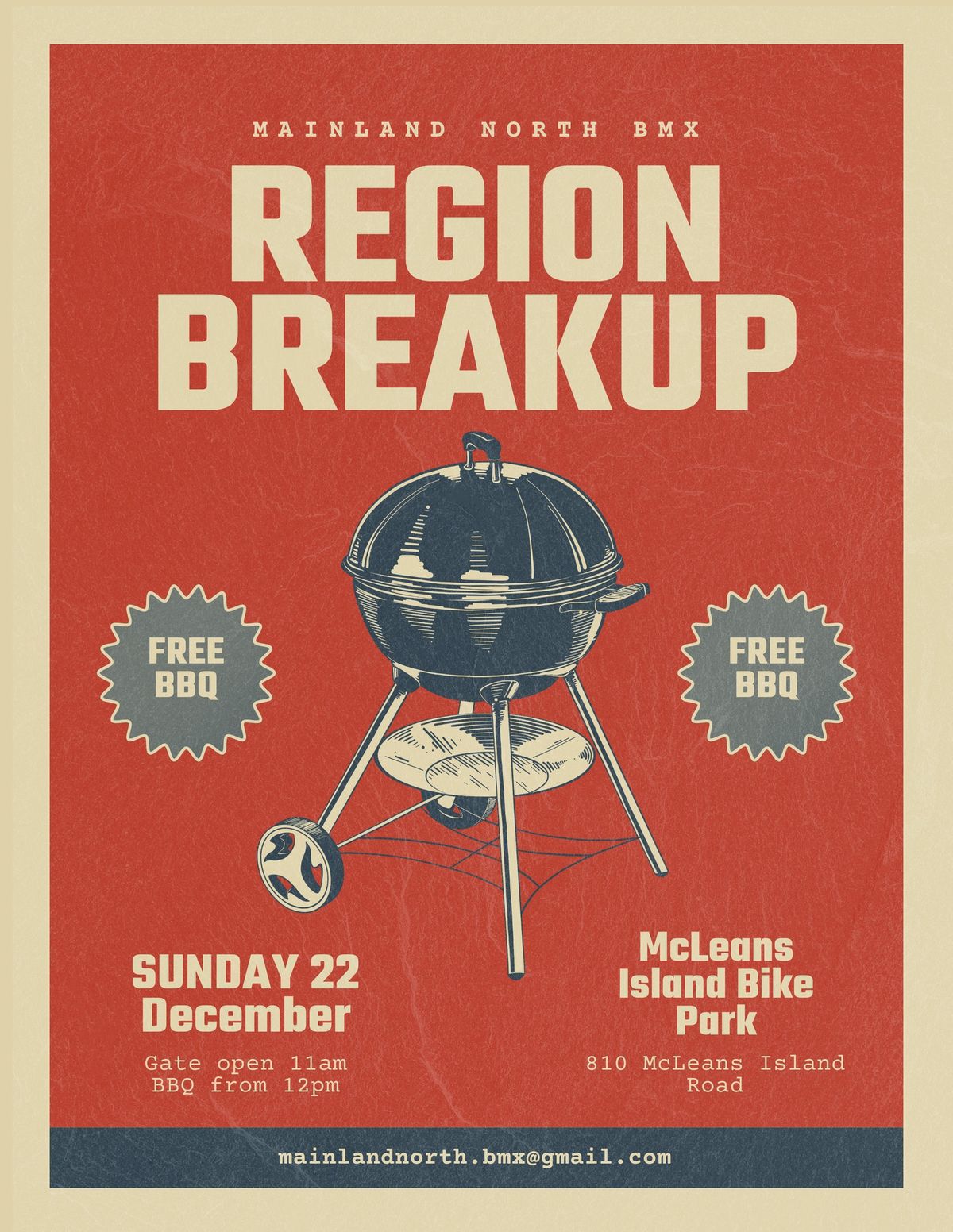 Mainland North BMX Region Breakup BBQ