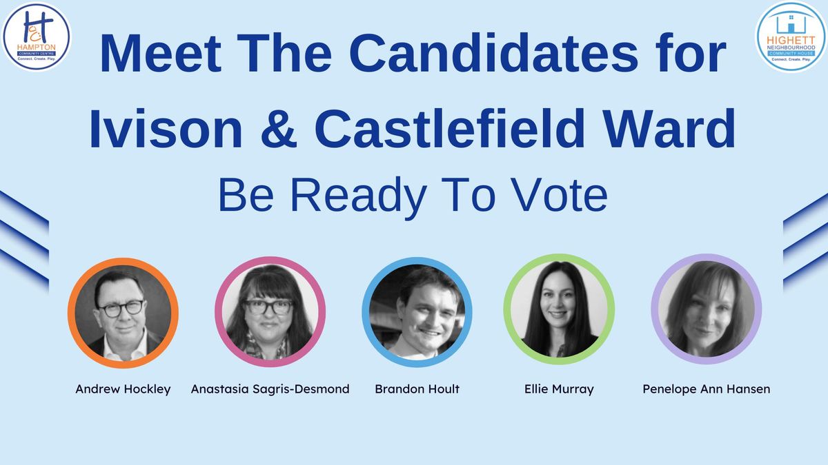 Meet you Candidates for Ivison and Castlefield Ward