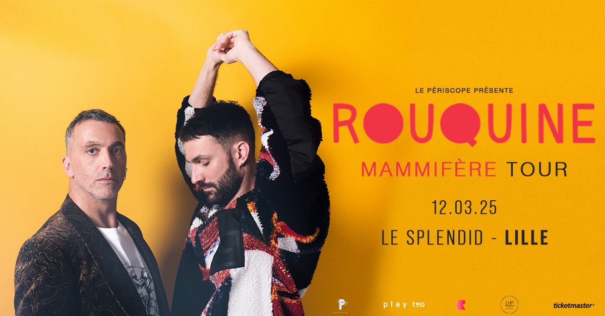 Rouquine \u2022 Mercredi 12 mars 2025 \u2022 Le Splendid, Lille