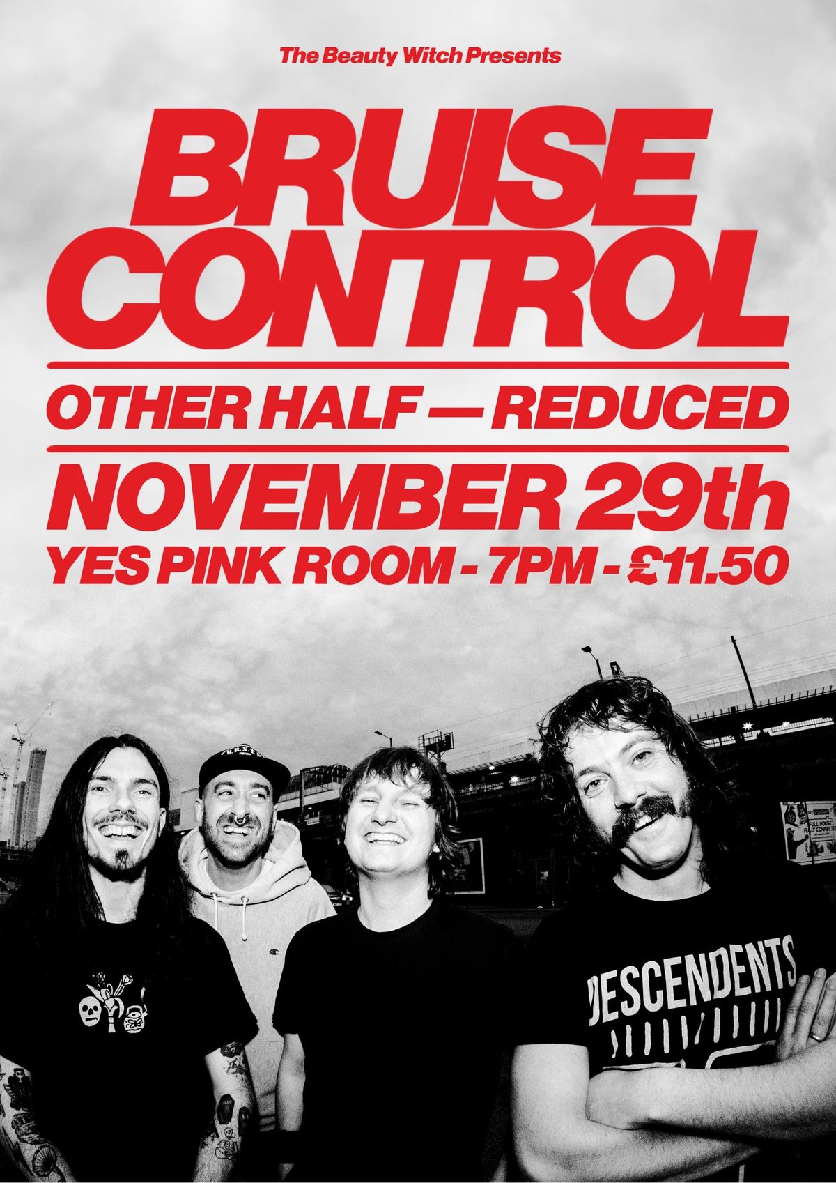 Bruise Control \/ Other Half \/ Reduced - Yes Pink Room  - 29th November 