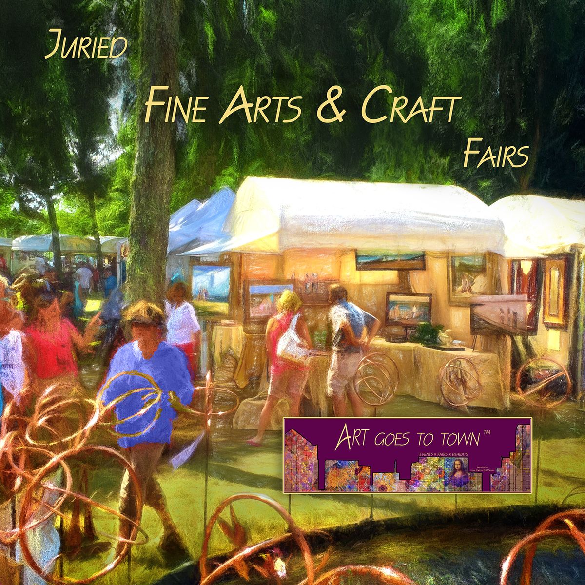 Art Goes To Town - 2nd Annual Juried Fine Arts & Craft Fair at The Village at Taunton Forge