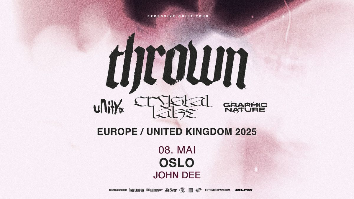 Thrown \u2013 Excessive Guilt EU\/UK Tour \/\/ John Dee \/\/ Pres. av Live Nation