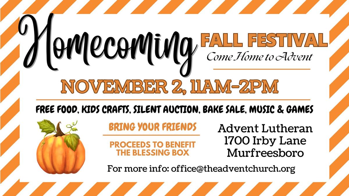 Homecoming Fall Festival