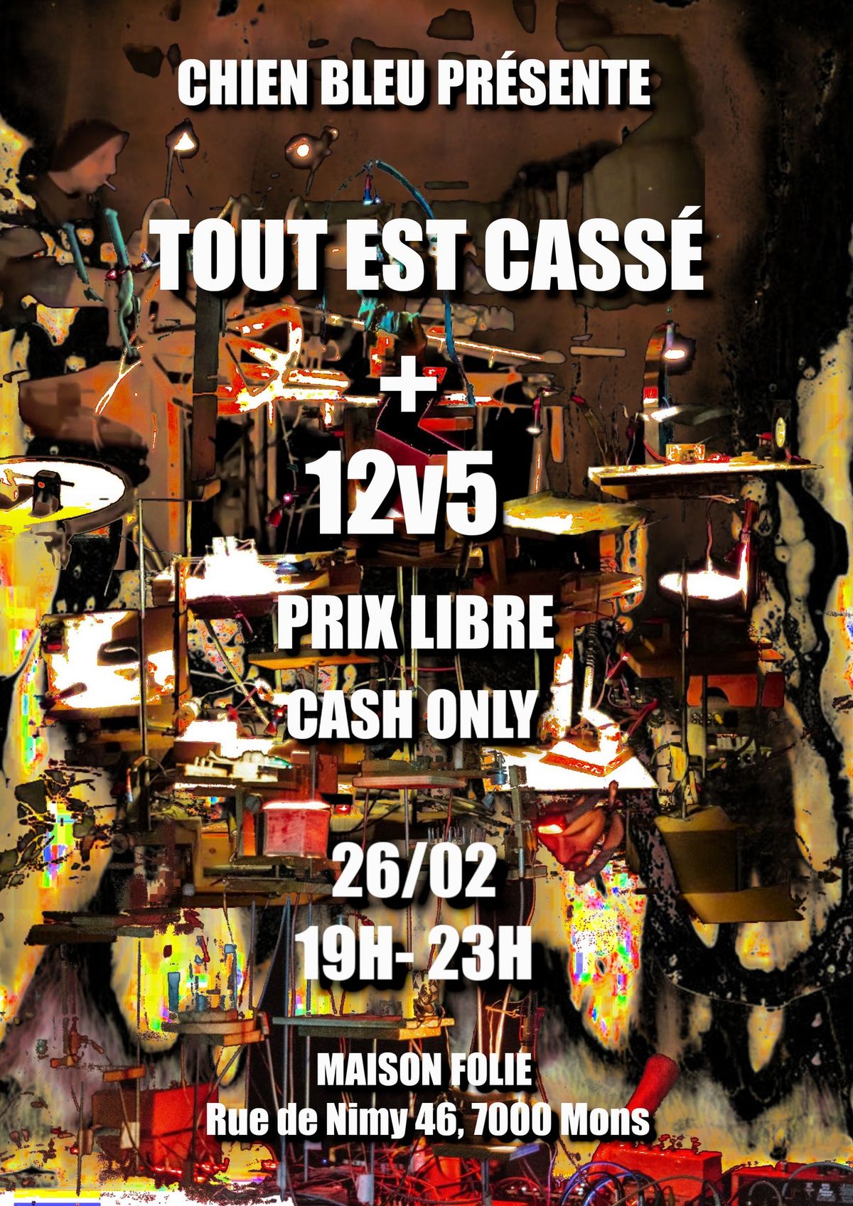 \u2573|| 26\/02 !! TOUT EST CASS\u00c9 + 12V5 !! PRIX LIBRE - CASH ONLY ||\u2573