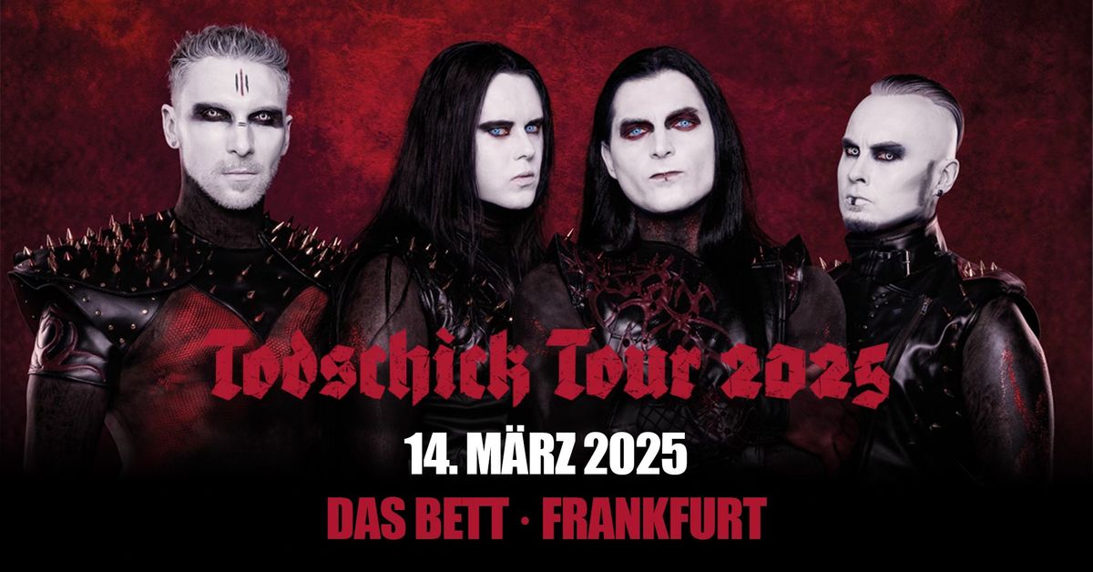 NACHTBLUT \u00b7 TODSCHICK TOUR 2025 \u00b7 FRANKFURT \u00b7 DAS BETT