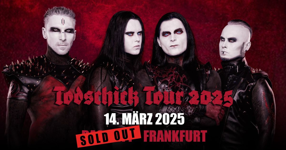 NACHTBLUT \u00b7 TODSCHICK TOUR 2025 \u00b7 FRANKFURT \u00b7 DAS BETT