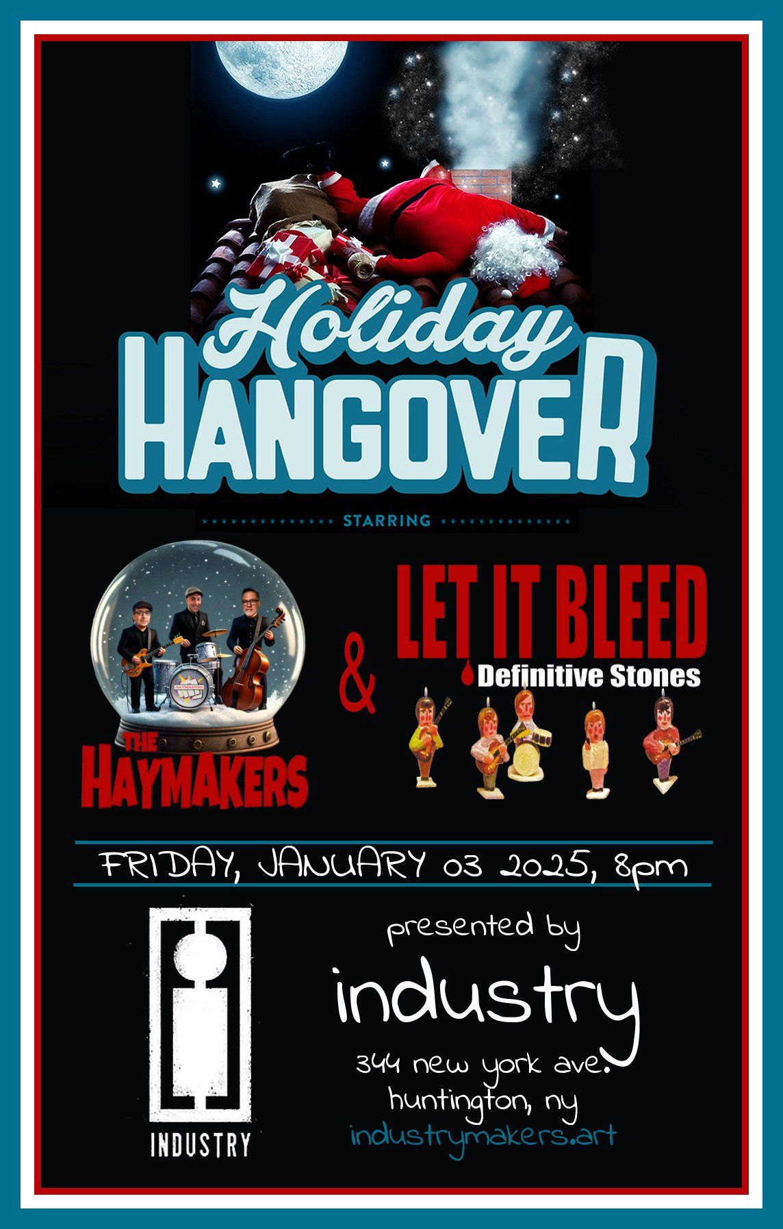 Double-Bill Holiday Hangover Spectacular at Industry!