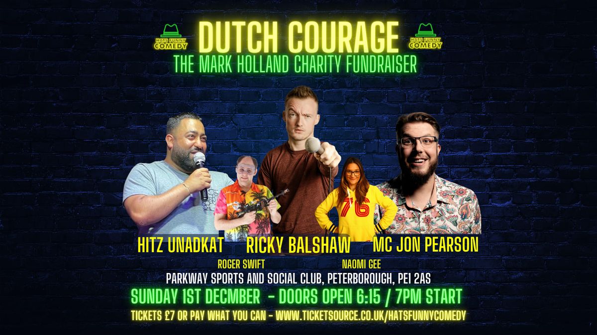 Dutch Courage - The Mark Holland comedy night for charity