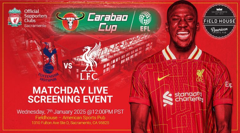 Carabao Cup - Semi-Final 1st Leg: Tottenham Hotspur FC VS Liverpool FC