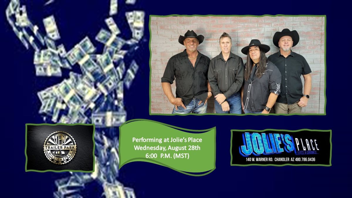 Jolie's - August 28th at 6:00 P.M. (MST)