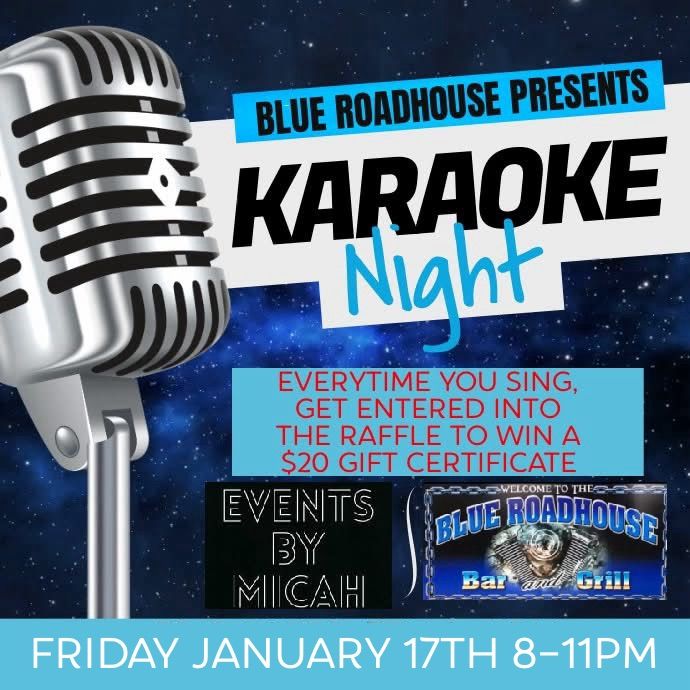 KARAOKE at Blue Roadhouse Bar