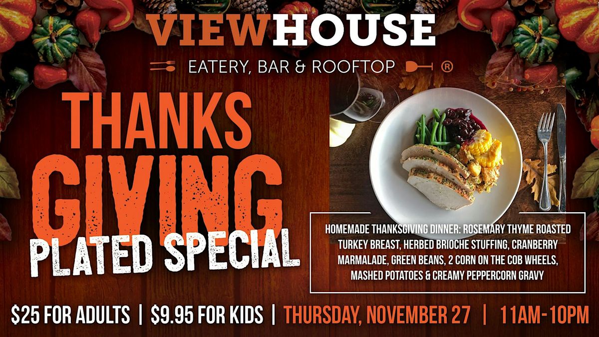 Thanksgiving Plated Special